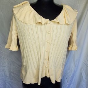 Nygard Collection Cardigan Sweater Button Front 1X